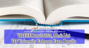 VITEEE Result 2024 VIT University